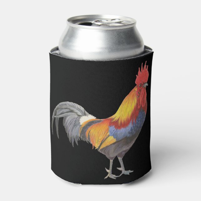 Rooster Can Cooler (Can Front)