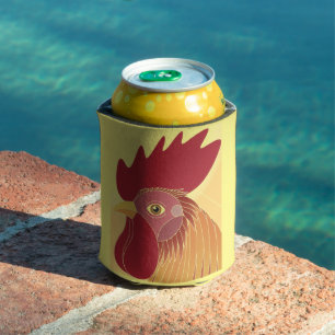 Rooster Can Cooler