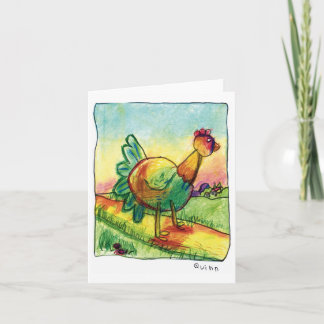 Rooster Card