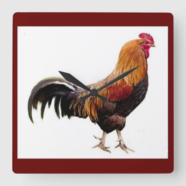 Rooster Clock (Front)