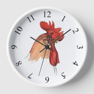 Rooster Clock