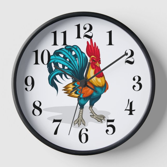 Rooster Clock (Front)