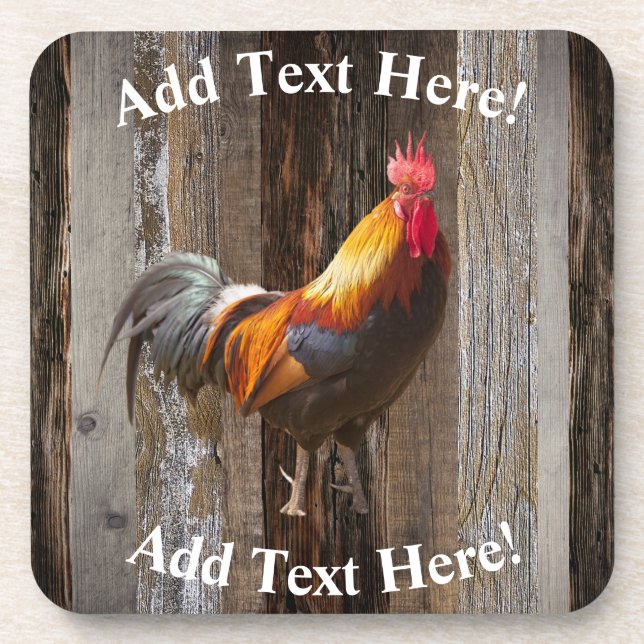 Rooster Coaster (Front)