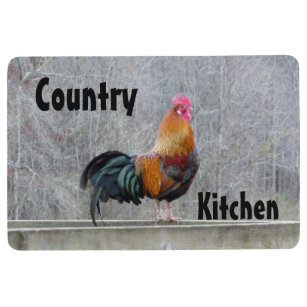 Rooster Indoor Floor Mats Rugs Zazzle Com Au