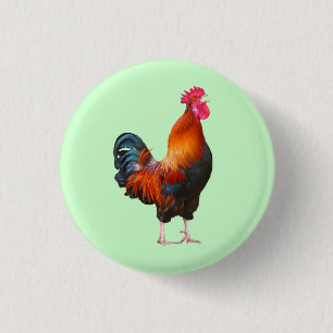 Rooster Crowing Button