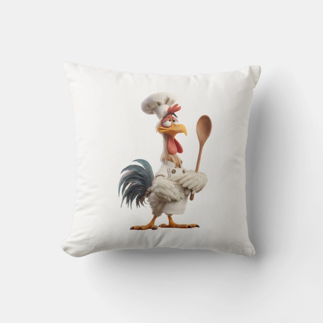 Rooster Cushion (Front)