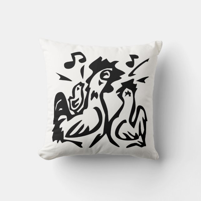 Rooster  cushion (Front)
