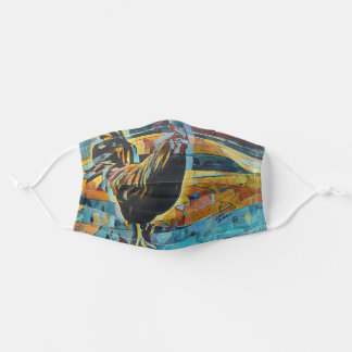 Rooster Custom Art Face Mask