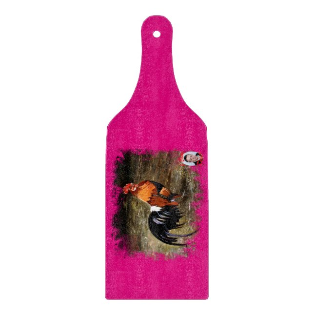 Rooster Cutting Board (Front)