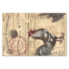 Rooster Ephemera Decoupage Tissue