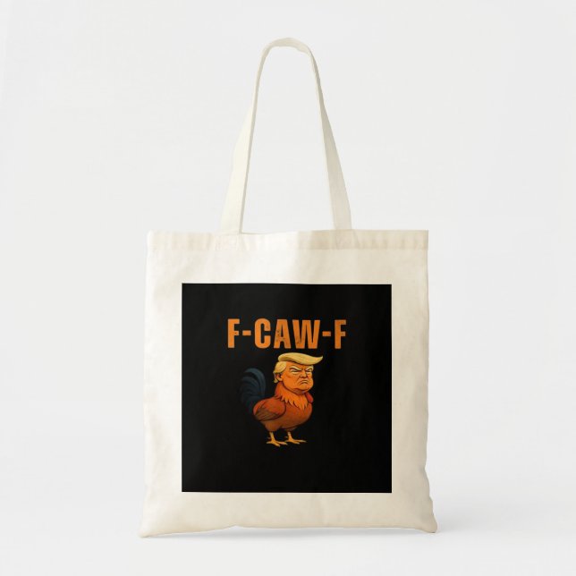 Rooster F-Caw-F Anti Classic Tote Bag (Front)
