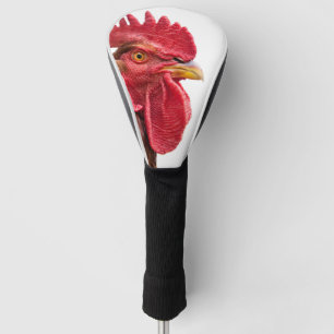 Rooster Face Golf Head Cover