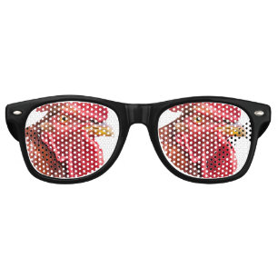 Rooster Face Retro Sunglasses