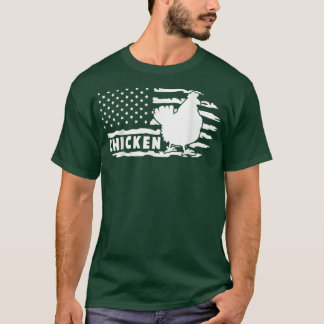 Rooster Farmer Hen Chick Chickens Heart Love Lifec T-Shirt