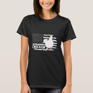Rooster Farmer Hen Chick Chickens Heart Love Lifec T-Shirt