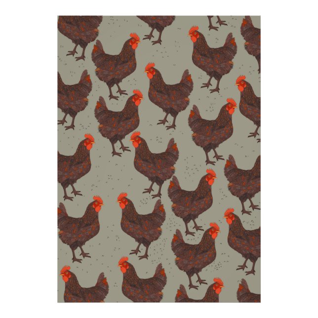 Rooster Farmyard Photo Print (Front)