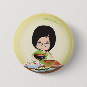 Rooster feasts button