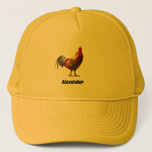 Rooster Fun Trucker Hat