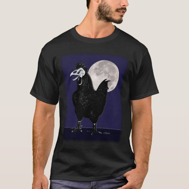 Rooster Ghost T-Shirt (Front)