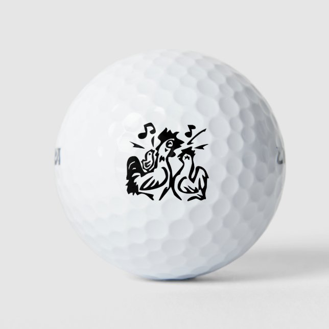 Rooster Golf Balls (Front)