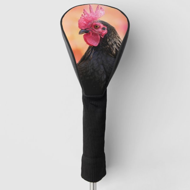 Rooster Golf Head Cover (Front)