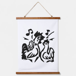Rooster Hanging Tapestry