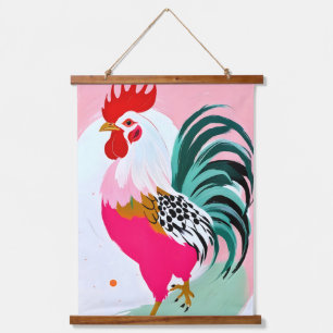 Rooster Hanging Tapestry