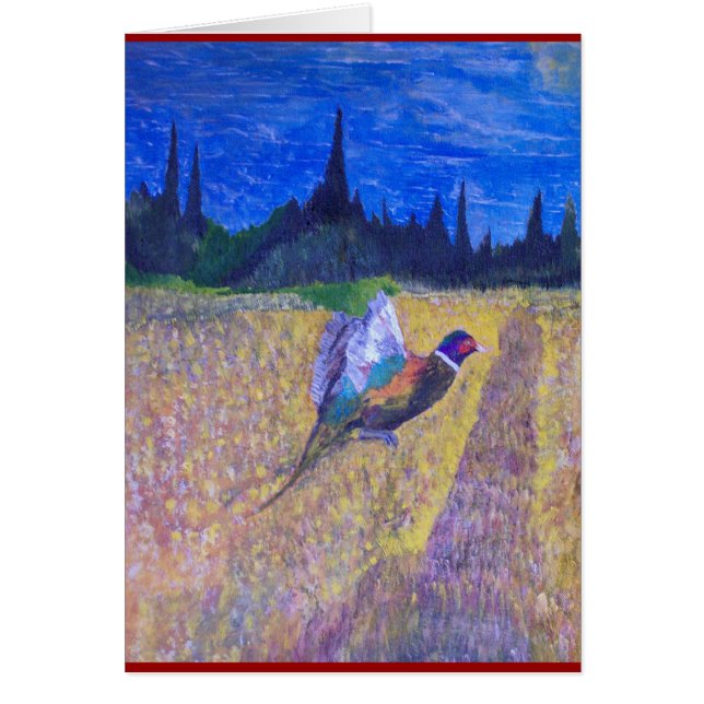 Rooster In The Field (Front)