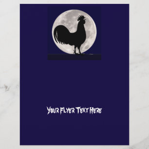 Rooster in the Moonlight Flyer