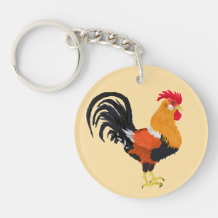 Rooster Key Ring