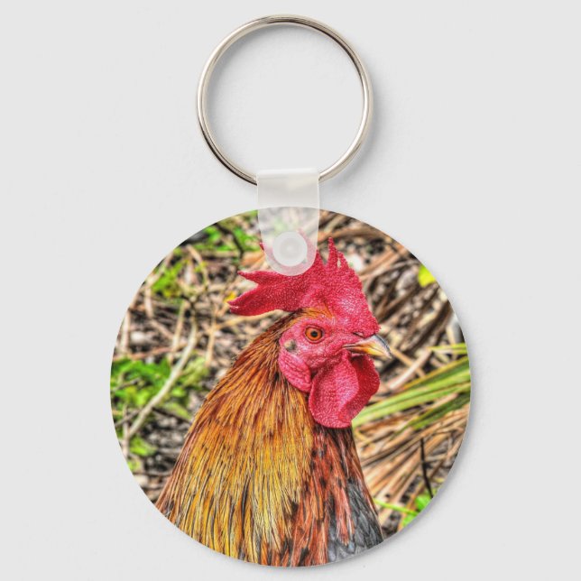 Rooster Key Ring (Front)
