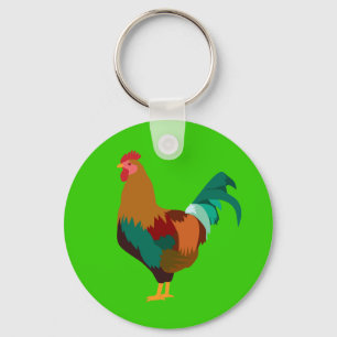 Rooster Key Ring