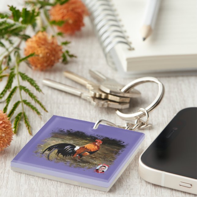 Rooster Key Ring (Front Right)