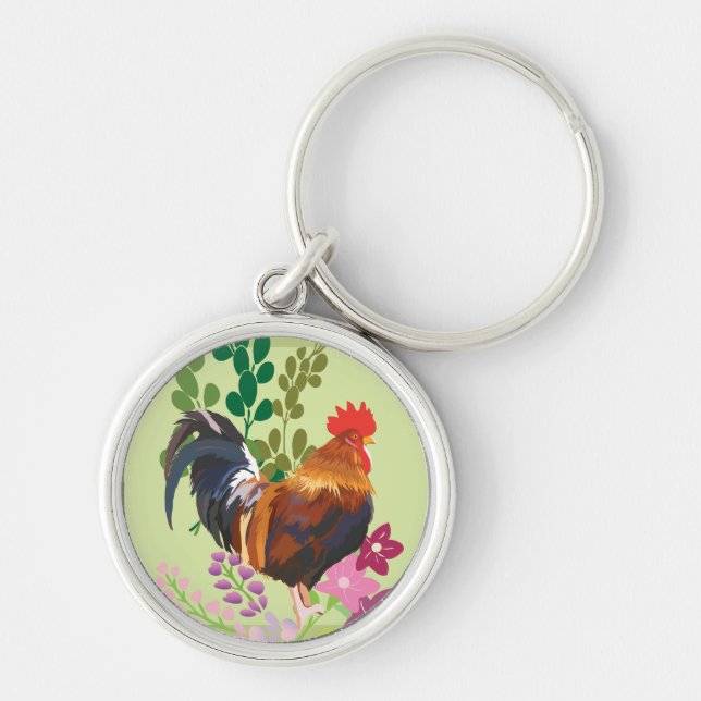 rooster key ring (Front)