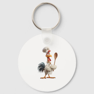 Rooster Key Ring