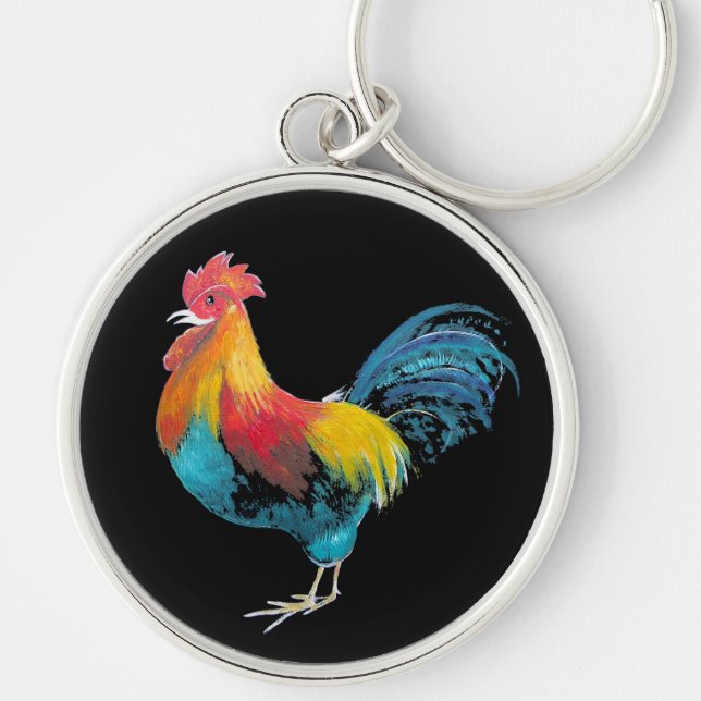 Rooster Key Ring (Front)