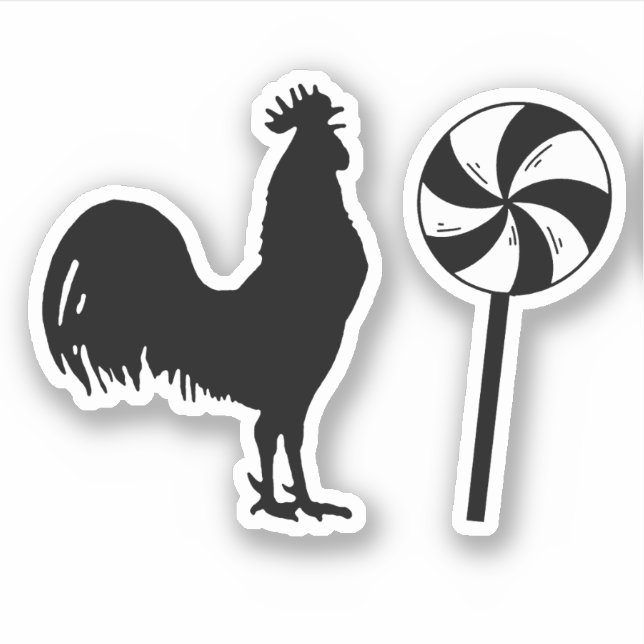 Rooster Lollipop (Front)