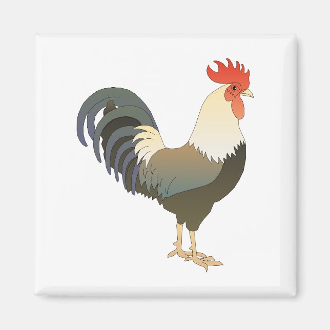 Rooster Magnet (Front)