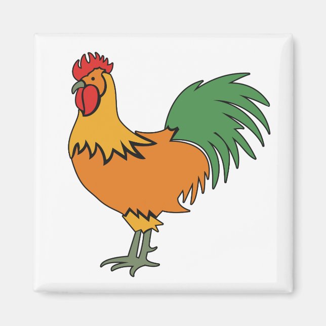 Rooster magnet (Front)
