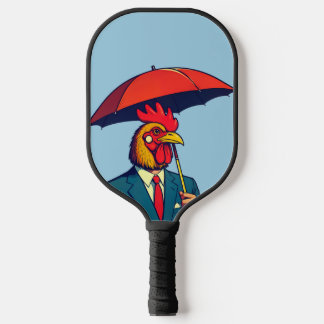 Rooster man pickleball paddle