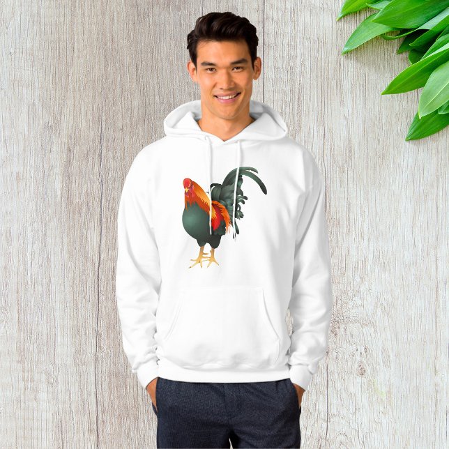 Rooster Mens Hoodie (Creator Uploaded)