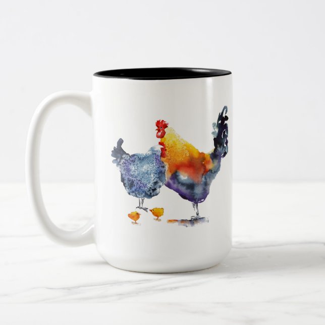 Rooster mug (Left)