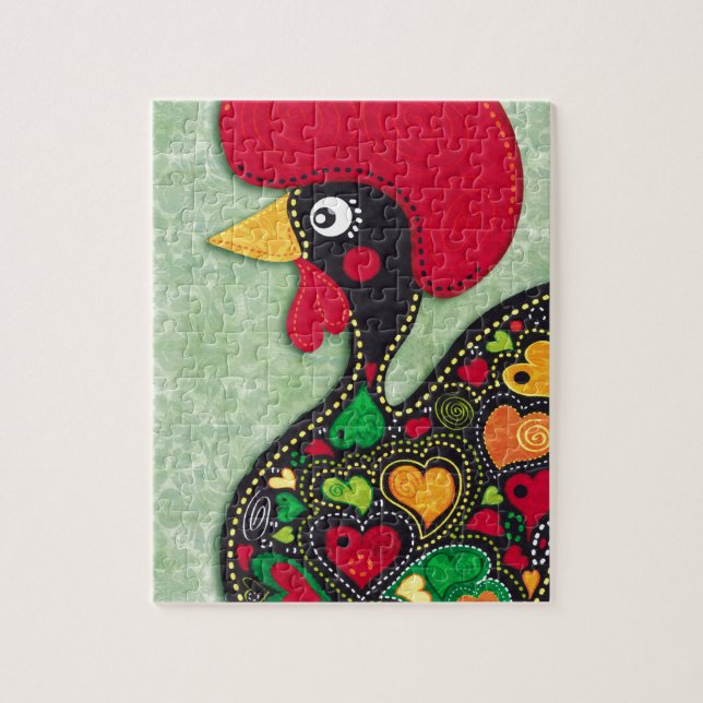 Rooster of Portugal Jigsaw Puzzle (Vertical)