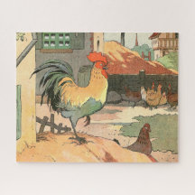 Rooster on the Farm Large