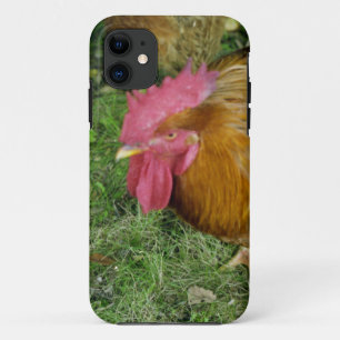 Rooster on the Prowl iPhone 11 Case