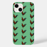 Rooster Pattern - Case-Mate Barely There Apple iPh