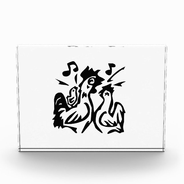 Rooster Photo Block (Front)