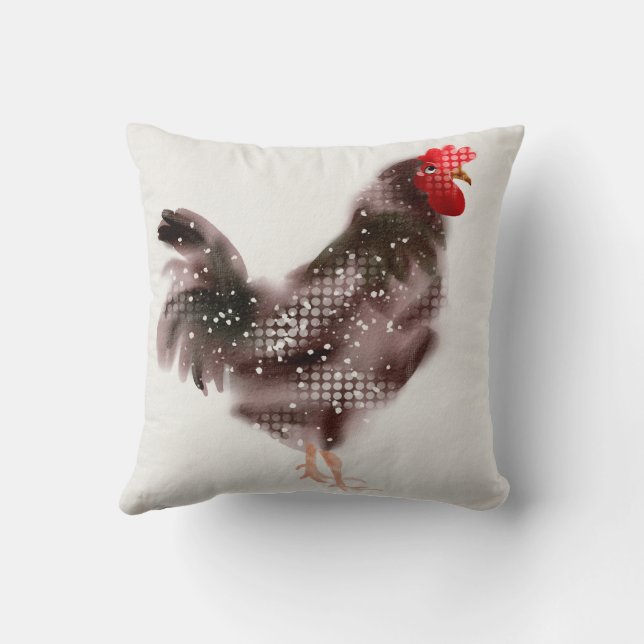 Rooster Pillow (Back)
