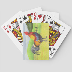 Rooster Playing Cards