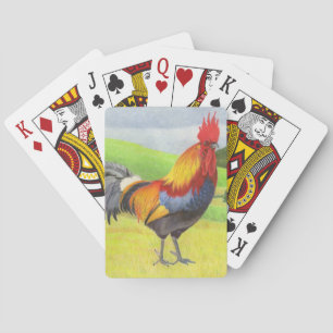 Rooster Playing Cards